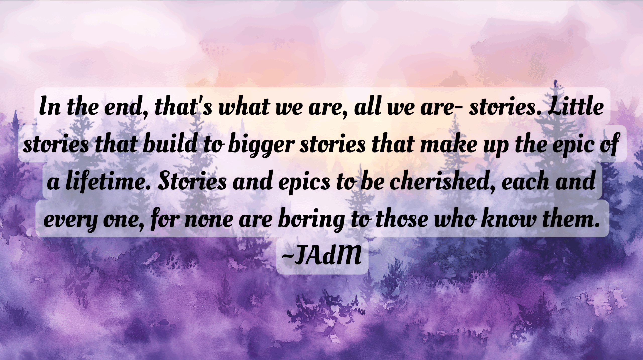 Epics and stories quote